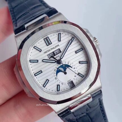 Patek Philippe Nautilus Mens Watch 40.5mm CAL.324 Movement Automatic Mechanical Stainless Steel Watches V9 Factory - Image 2