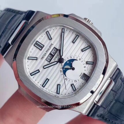 Patek Philippe Nautilus Mens Watch 40.5mm CAL.324 Movement Automatic Mechanical Stainless Steel Watches V9 Factory - Image 4