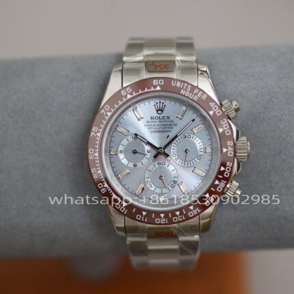 Rolex Daytona Mens Watch 40mm Shanghai Movement Automatic Mechanical Stainless Steel Watches - Image 2