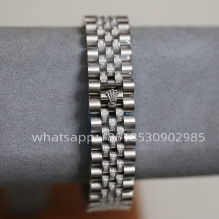 Rolex Datejust Diamond Mens Watch 41mm Shanghai Movement Automatic Mechanical Stainless Steel Watches - Image 5