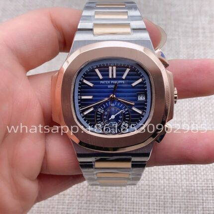 Patek Philippe Nautilus Mens Watch 40mm Automatic Mechanical Movement Stainless Steel Watches - Image 2