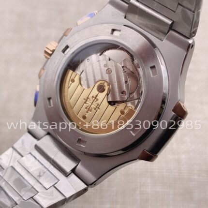 Patek Philippe Nautilus Mens Watch 40mm Automatic Mechanical Movement Stainless Steel Watches - Image 5