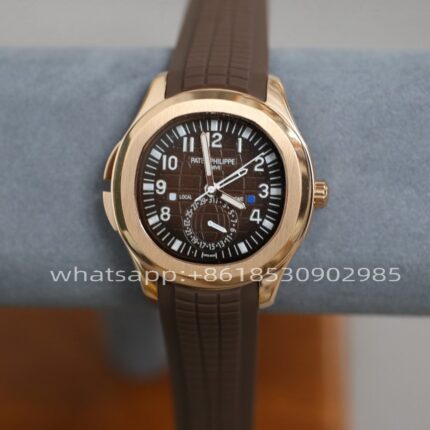 Patek Philippe Aquanaut Mens Watch Rose Gold 40mm Automatic Mechanical Movement  Stainless Steel Watches - Image 2