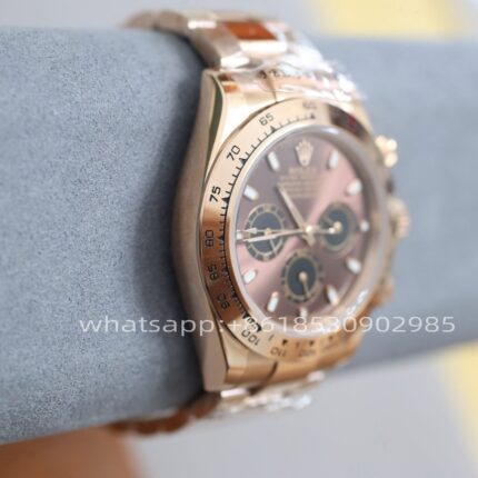 Rolex Daytona Mens Watch Rose Gold 40mm Shanghai Movement Automatic Mechanical Stainless Steel Watches - Image 4