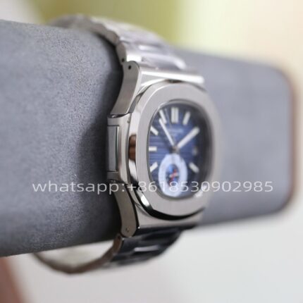 Patek Philippe Nautilus Mens Watch 40mm Automatic Mechanical Movement Stainless Steel Watches - Image 4
