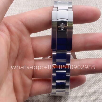 Rolex Datejust Grey Dial Mens Watch 41mm 2813 Movement Automatic Mechanical Stainless Steel Watches - Image 7