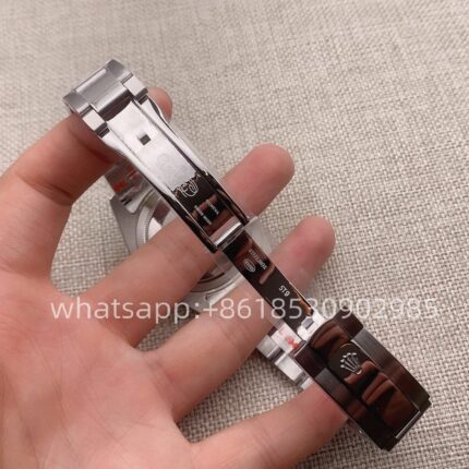 Rolex Datejust Grey Dial Mens Watch 41mm 2813 Movement Automatic Mechanical Stainless Steel Watches - Image 8