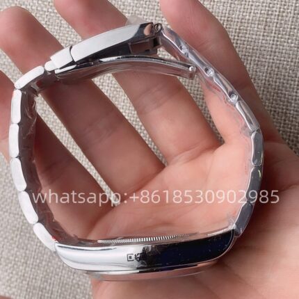 Rolex Datejust Grey Dial Mens Watch 41mm 2813 Movement Automatic Mechanical Stainless Steel Watches - Image 5