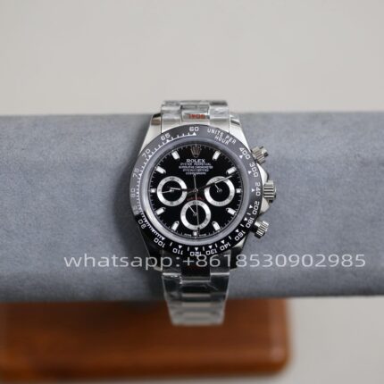 Rolex Daytona Panda Mens Watch 40mm Shanghai Movement Automatic Mechanical Stainless Steel Watches - Image 4