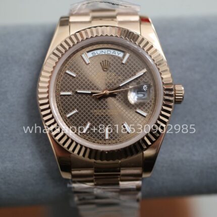 Rolex Day Date Mens Watch 40mm 2813 Movement Automatic Mechanical Stainless Steel Watches