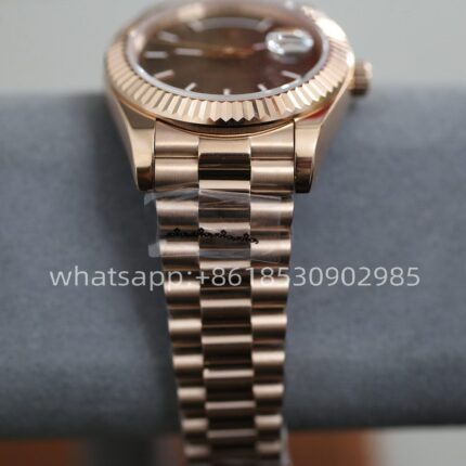 Rolex Day Date Mens Watch 40mm 2813 Movement Automatic Mechanical Stainless Steel Watches - Image 3