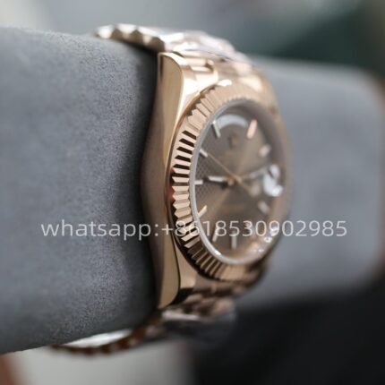 Rolex Day Date Mens Watch 40mm 2813 Movement Automatic Mechanical Stainless Steel Watches - Image 5