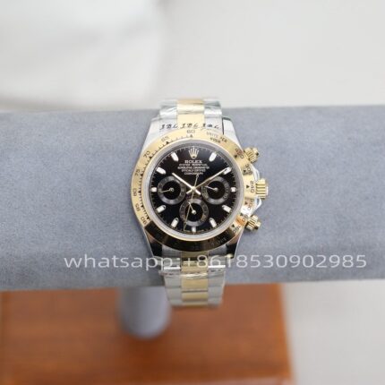 Rolex Daytona Mens Watch Two Tone 40mm Shanghai Movement Automatic Mechanical Stainless Steel Watches - Image 2