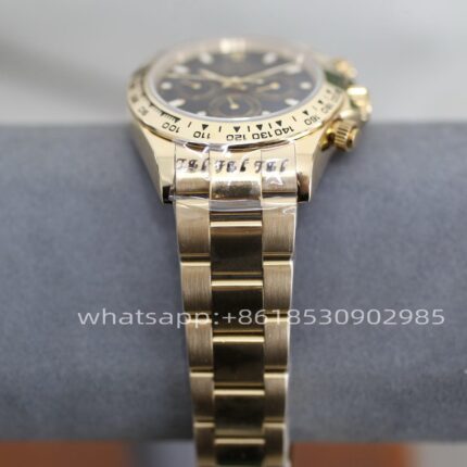 Rolex Daytona Mens Watch Yellow Gold 40mm Shanghai Movement Automatic Mechanical Stainless Steel Watches - Image 5