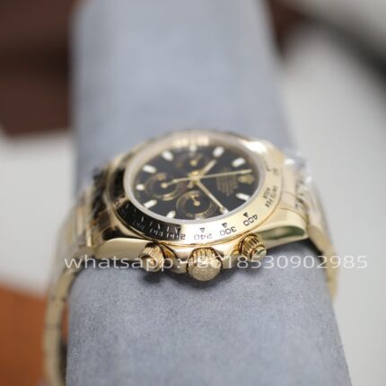 Rolex Daytona Mens Watch Yellow Gold 40mm Shanghai Movement Automatic Mechanical Stainless Steel Watches - Image 3