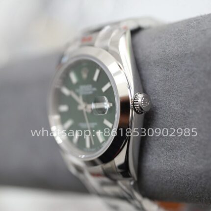Rolex Datejust Green Dial Mens Watch 41mm Shanghai Movement Automatic Mechanical Stainless Steel Watches - Image 4