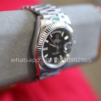 Rolex Day Date Yellow Gold Mens Watch 40mm 2813 Movement Automatic Mechanical Stainless Steel Watches - Image 4