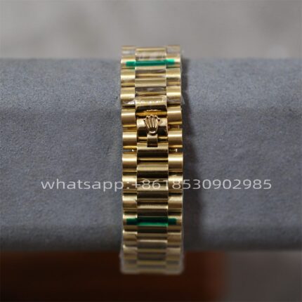 Rolex Day Date Mens Watch Diamond Bezel 40mm 2813 Movement Automatic Mechanical Stainless Steel Watches - Image 6