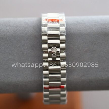 Rolex Day Date Ice Blue Mens Watch 40mm 2813 Movement Automatic Mechanical Stainless Steel Watches - Image 6