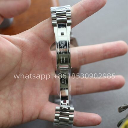 Rolex Day Date Ice Blue Mens Watch 40mm 2813 Movement Automatic Mechanical Stainless Steel Watches - Image 7