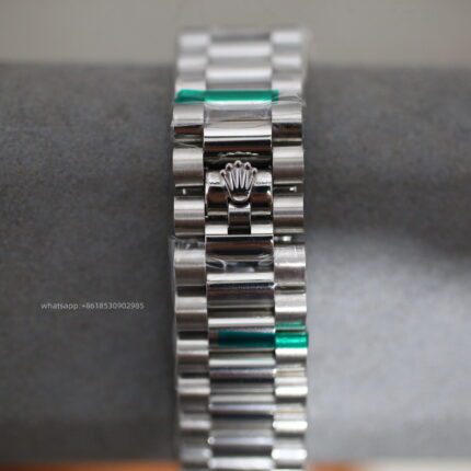 Rolex Day Date Ice Blue Mens Watch 40mm 2813 Movement Automatic Mechanical Stainless Steel Watches - Image 6