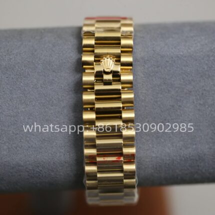 Rolex Day Date Yellow Gold Mens Watch 40mm 2813 Movement Automatic Mechanical Stainless Steel Watches - Image 6