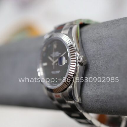 Rolex Datejust Grey Roman Dial Mens Watch 41mm Shanghai Movement Automatic Mechanical Stainless Steel Watches - Image 4