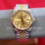 Rolex Datejust Watch Twon Tone 41mm Shanghai Movement Jubilee Strap Automatic Mechanical Stainless Steel Watches