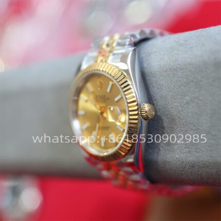 Rolex Datejust Watch Twon Tone 41mm Shanghai Movement Jubilee Strap Automatic Mechanical Stainless Steel Watches - Image 3