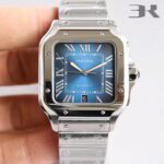 Cartier Santos De Cartier Mens Watch 40mm Cal.MIYOTA9015 Movement Automatic Mechanical Stainless Steel Watches 3K Factory