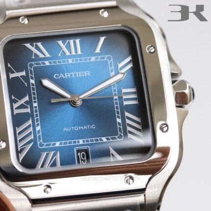 Cartier Santos De Cartier Mens Watch 40mm Cal.MIYOTA9015 Movement Automatic Mechanical Stainless Steel Watches 3K Factory - Image 5