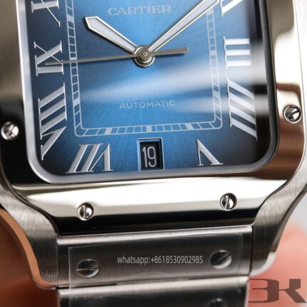 Cartier Santos De Cartier Mens Watch 40mm Cal.MIYOTA9015 Movement Automatic Mechanical Stainless Steel Watches 3K Factory - Image 6