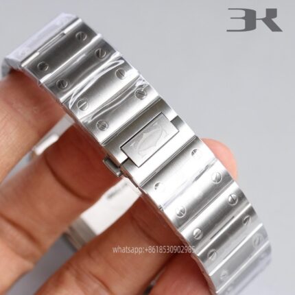 Cartier Santos De Cartier Mens Watch 40mm Cal.MIYOTA9015 Movement Automatic Mechanical Stainless Steel Watches 3K Factory - Image 8