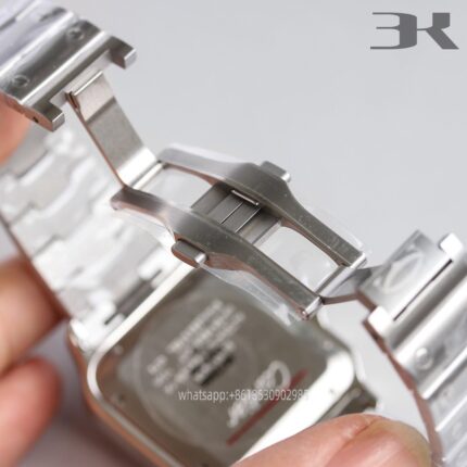 Cartier Santos De Cartier Mens Watch 40mm Cal.MIYOTA9015 Movement Automatic Mechanical Stainless Steel Watches 3K Factory - Image 7