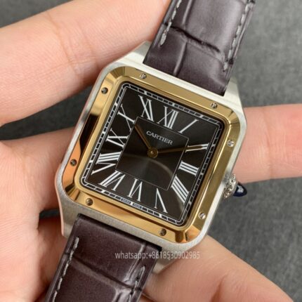 Cartier Santos De Cartier Mens Watch 43.5mm Movement Automatic Mechanical Stainless Steel Watches F1 Factory - Image 4