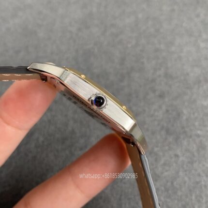 Cartier Santos De Cartier Mens Watch 43.5mm Movement Automatic Mechanical Stainless Steel Watches F1 Factory - Image 6