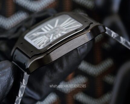 Cartier Santos De Cartier Mens Watch 52x40mm CAL.4S20 Movement Automatic Mechanical Stainless Steel Watches TW Factory - Image 8