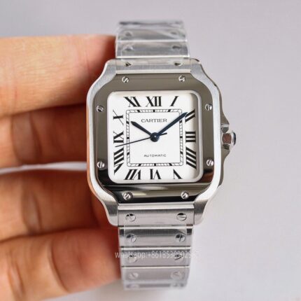 Cartier Santos De Cartier Unisex Watch 35mm CAL.1847 Movement Automatic Mechanical Stainless Steel Watches FR Factory
