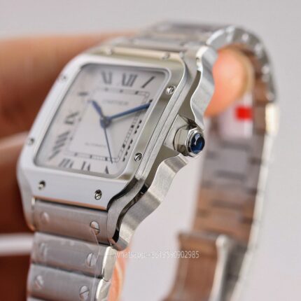 Cartier Santos De Cartier Unisex Watch 35mm CAL.1847 Movement Automatic Mechanical Stainless Steel Watches FR Factory - Image 5