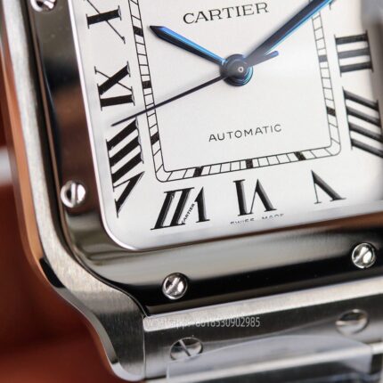 Cartier Santos De Cartier Unisex Watch 35mm CAL.1847 Movement Automatic Mechanical Stainless Steel Watches FR Factory - Image 6