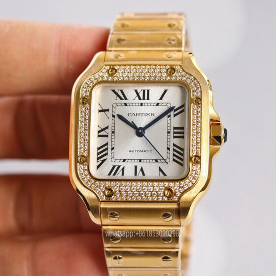 Cartier Santos De Cartier Unisex Watch 35mm CAL.1847 Movement Automatic Mechanical Stainless Steel Watches FR Factory