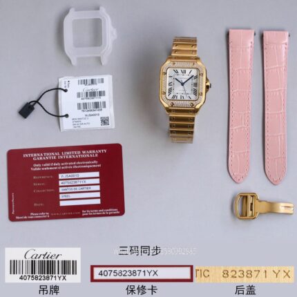 Cartier Santos De Cartier Unisex Watch 35mm CAL.1847 Movement Automatic Mechanical Stainless Steel Watches FR Factory - Image 9