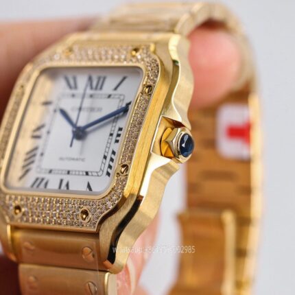 Cartier Santos De Cartier Unisex Watch 35mm CAL.1847 Movement Automatic Mechanical Stainless Steel Watches FR Factory - Image 6