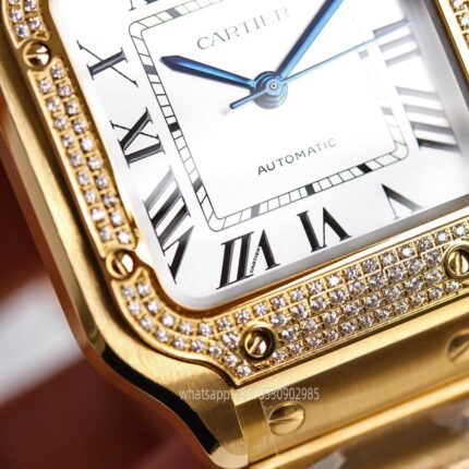 Cartier Santos De Cartier Unisex Watch 35mm CAL.1847 Movement Automatic Mechanical Stainless Steel Watches FR Factory - Image 5