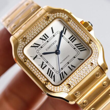 Cartier Santos De Cartier Unisex Watch 35mm CAL.1847 Movement Automatic Mechanical Stainless Steel Watches FR Factory - Image 3