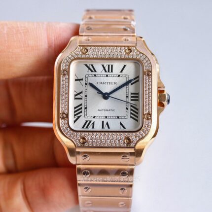 Cartier Santos De Cartier Unisex Watch 35mm CAL.1847 Movement Automatic Mechanical Stainless Steel Watches FR Factory
