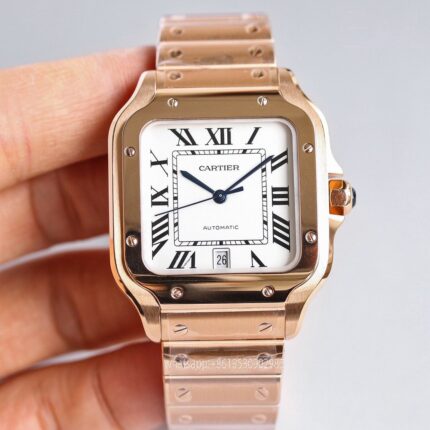 Cartier Santos De Cartier Unisex Watch 35mm CAL.1847 Movement Automatic Mechanical Stainless Steel Watches FR Factory