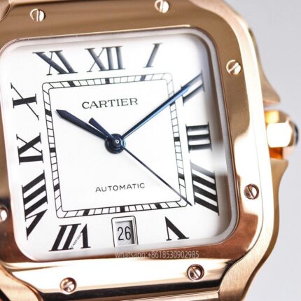 Cartier Santos De Cartier Unisex Watch 35mm CAL.1847 Movement Automatic Mechanical Stainless Steel Watches FR Factory - Image 3