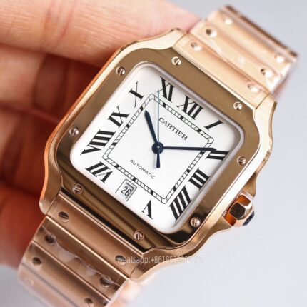 Cartier Santos De Cartier Unisex Watch 35mm CAL.1847 Movement Automatic Mechanical Stainless Steel Watches FR Factory - Image 2