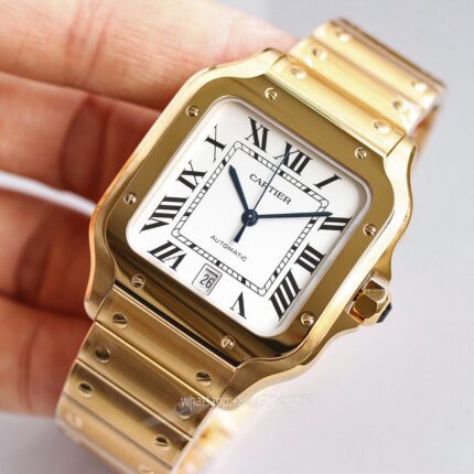 Cartier Santos De Cartier Unisex Watch 35mm CAL.1847 Movement Automatic Mechanical Stainless Steel Watches FR Factory - Image 3